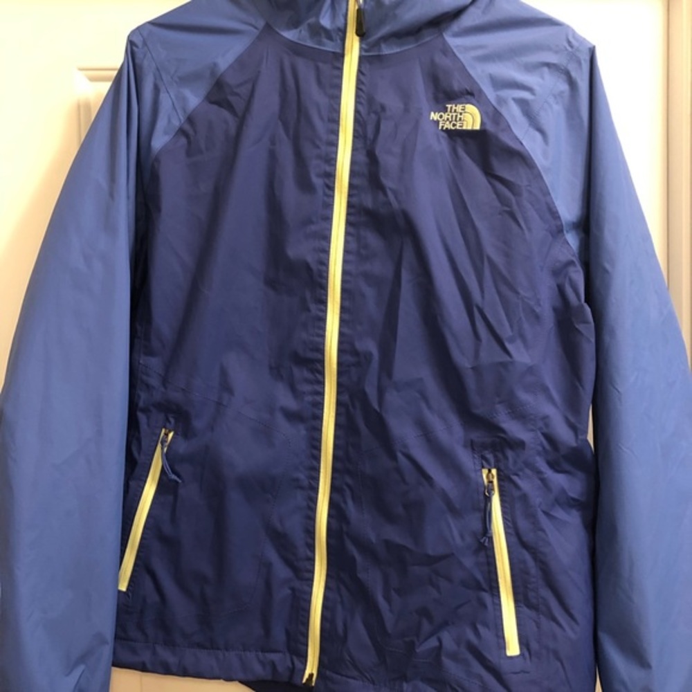 Northface brand rain coat